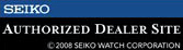 Sito web rivenditore autorizzato Seiko
