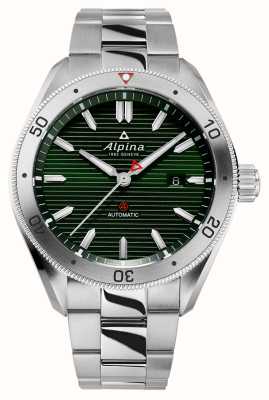 Alpina Alpino 4 | automatico | quadrante verde | bracciale in acciaio inossidabile AL-525GR5AQ6
