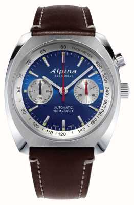 Alpina Startimer pilot heritage cronografo blu AL-727LNS4H6