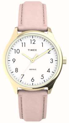 Timex femminile | lettore facile | cinturino rosa TW2V25200
