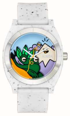 Nixon X hannah eddy time teller opp white A1366-100-00