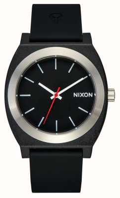 Nixon Cassiere opp | quadrante nero | cinturino in silicone nero A1361-000-00