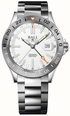 Ball Watch Company Quadrante bianco Engineer iii outlier in edizione limitata (40 mm) / bracciale in acciaio inossidabile DG9000B-S1C-WH