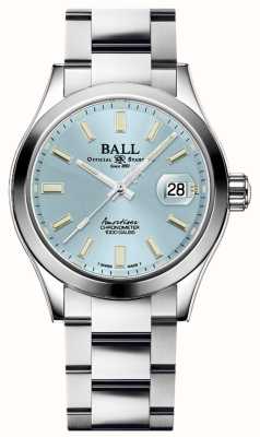 Ball Watch Company Ngineer master ii endurance 1917 quadrante blu ghiaccio NM3000C-S2C-IBE