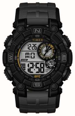 Timex x UFC Riscatto digitale / gomma grigia TW5M53800