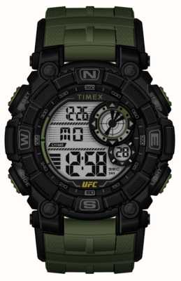 Timex x UFC Riscatto digitale / gomma verde TW5M53900