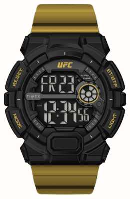 Timex x UFC Attaccante digitale / gomma oro TW5M53600