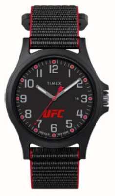 Timex x UFC Quadrante nero Apex / tessuto nero TW2V55000