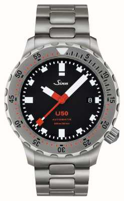 Sinn U50 | orologio subacqueo con bracciale sabbiato 1050.010 BRACELET