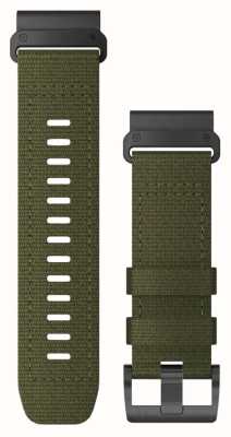 Garmin Solo cinturino per orologio Quickfit® 26, nylon verde ranger tattico 010-13010-10