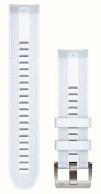 Garmin Solo cinturino per orologio Quickfit® 22 marq - cinturino in silicone Whitestone 010-13225-06