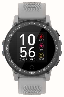 Reflex Active Smartwatch sportivo multifunzione serie 05 (46mm) quadrante digitale / silicone grigio RA05-2130