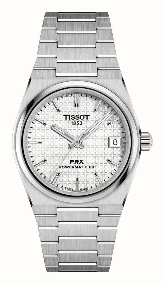 Tissot Prx Powermatic 80 35mm Quadrante Madreperla Acciaio