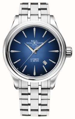 Ball Watch Company Leggenda del capotreno | 40 mm | edizione limitata | quadrante blu | bracciale in acciaio inossidabile NM9080D-S1J-BE