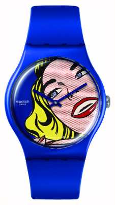 Swatch Mamma | ragazza di roy lichtenstein, l'orologio SUOZ352