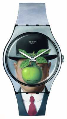 Swatch Magritte | i fils de l'homme di rene magritte SUOZ350