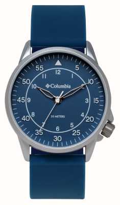 Columbia Viewmont quadrante blu quarzo / silicone nero CSS15-002