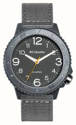 Columbia Quadrante grigio quarzo percorsi incrociati / nylon grigio CSS12-001