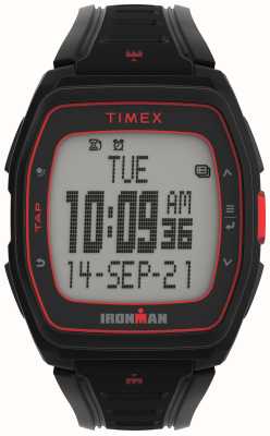 Timex Display digitale Ironman t300 / cinturino in caucciù nero TW5M47500