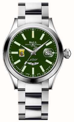Ball Watch Company Engineer master ii doolittle raiders (40 mm) quadrante verde / cinturino in acciaio inossidabile NM3000C-S1-GR