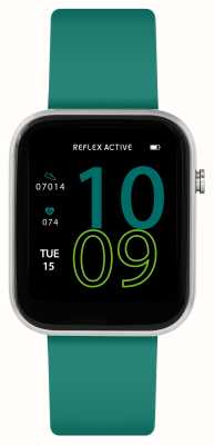 Reflex Active Smartwatch multifunzione serie 12 (38mm) quadrante digitale / silicone verde smeraldo RA12-2151