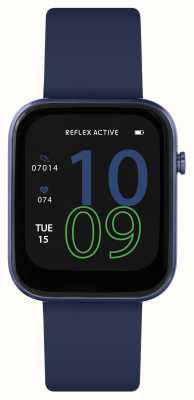 Reflex Active Smartwatch multifunzione serie 12 (38mm) quadrante digitale / silicone blu navy RA12-2154