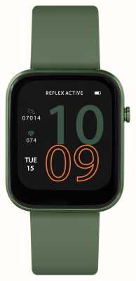 Reflex Active Smartwatch multifunzione serie 12 (38mm) quadrante digitale / silicone verde bosco RA12-2156