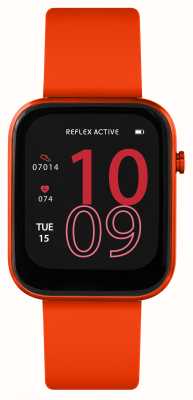 Reflex Active Smartwatch multifunzione serie 12 (38mm) quadrante digitale / silicone rosso fiamma RA12-2160