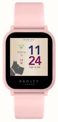Radley Cinturino in silicone rosa per smart Activity Tracker Serie 10 (36 mm). RYS10-2155