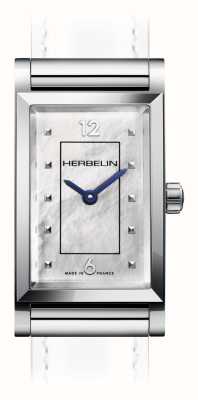 Herbelin Cassa dell'orologio Antarès - quadrante in madreperla / acciaio inossidabile - solo cassa H17444AP19N