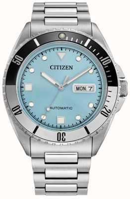 Citizen Quadrante blu sportivo automatico (42 mm) da uomo/bracciale in acciaio inossidabile NH7530-52L