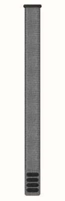Garmin Cinghie in nylon Ultrafit (22 mm) grigie 010-13306-11