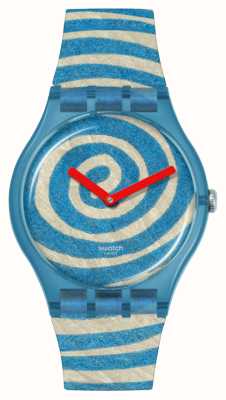 Swatch X tate - spirali borghesi - viaggio nell'arte swatch SUOZ364C