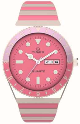 Timex Quadrante rosa Q timex (36 mm) / bracciale espandibile rosa TW2W41000