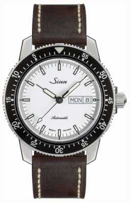 Sinn 104 st sa iw orologio da pilota classico in pelle vintage marrone 104.012-BL50202002007125401A