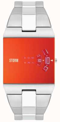 STORM | nuovo orologio rosso lazer quadrato remi | 47430/R