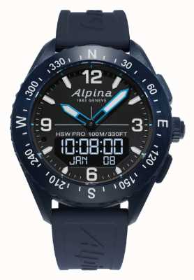 Alpina | alpinerx | smartwatch | cinturino in caucciù blu | AL-283LBN5NAQ6