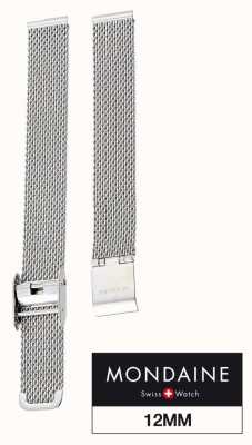 Mondaine | cinturino per orologio in maglia solo cinturino | acciaio inossidabile | 12mm | FM8912STEM5
