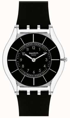 Swatch | pelle classica | orologio di classe nero | (sfk361) SS08K103