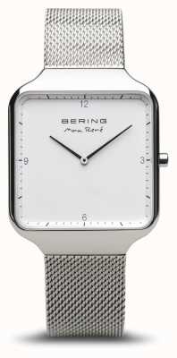 Bering | max rené | argento lucido | bracciale in maglia d'argento | 15836-004