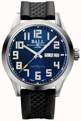 Ball Watch Company Ingegnere iii starlight | cinturino in caucciù nero | quadrante blu | NM2182C-P12-BE1