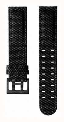 Hamilton Straps Caucciù nero 20 mm - solo cinturino da campo cachi H693684136