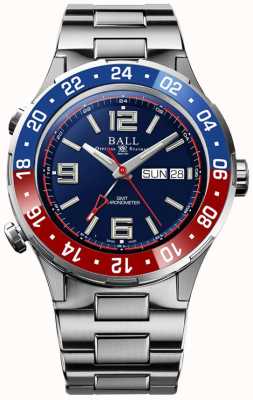 Ball Watch Company Roadmaster marine gmt | ltd edizione | auto | quadrante blu DG3030B-S4C-BE