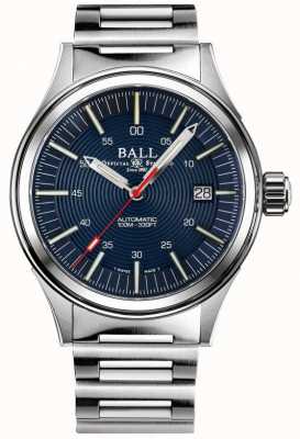 Ball Watch Company Nightbreaker del pompiere | bracciale in acciaio inossidabile | quadrante blu | 40 mm NM2098C-S13-BE