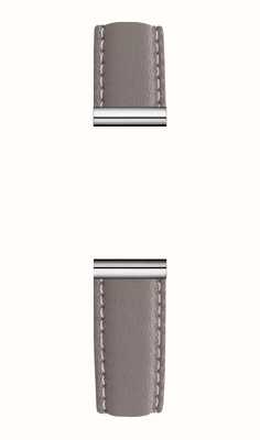 Herbelin Cinturino per orologio intercambiabile Antarès - pelle taupe / acciaio inossidabile - solo cinturino BRAC.17048.20/A