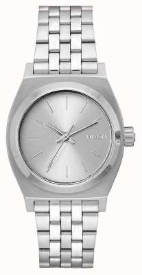 Nixon Cassiere a tempo medio | tutto argento | bracciale in acciaio inossidabile | quadrante argento A1130-1920-00