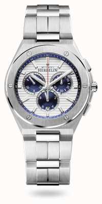 Michel Herbelin Cap Camarat | cronografo | bracciale in acciaio inossidabile | 37645/B42
