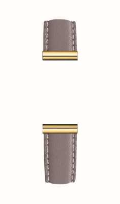Herbelin Cinturino orologio intercambiabile Antarès - pelle taupe / pvd oro - solo cinturino BRAC17048P20