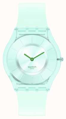 Swatch Menta dolce | pelle classica | cinturino in silicone SS08G100-S14