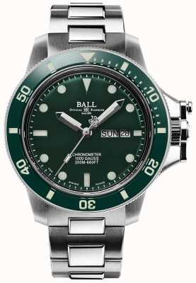 Ball Watch Company Quadrante verde originale idrocarburico da uomo (43mm) DM2218B-S2CJ-GR